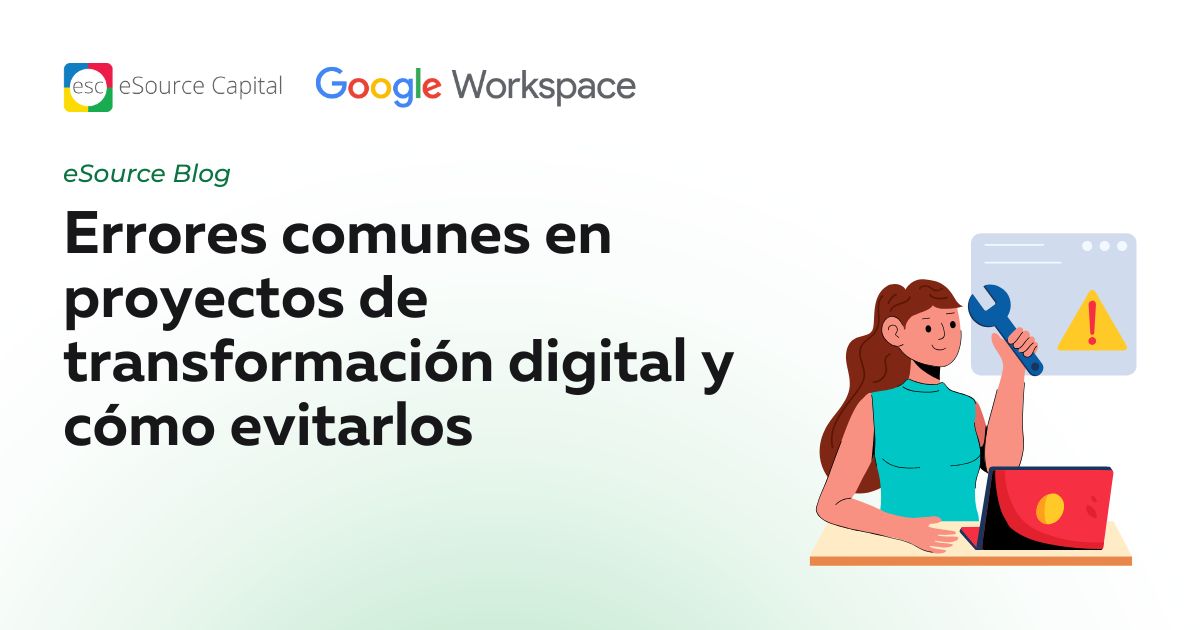 Errores comunes en proyectos de transformación digital y cómo evitarlos