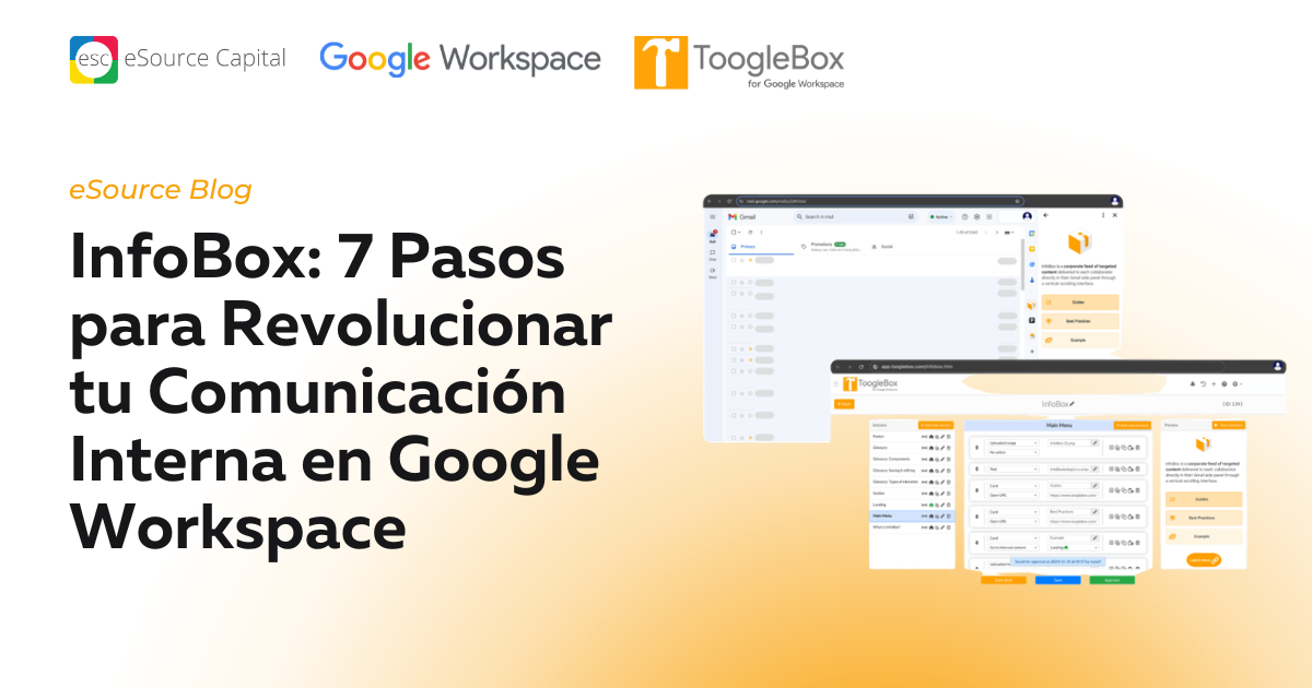 InfoBox: 7 Pasos para Revolucionar tu Comunicación Interna en Google Workspace